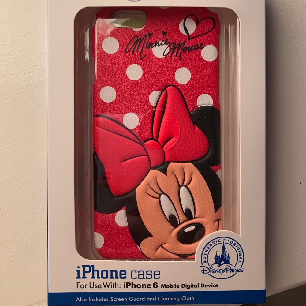 Minnie Mouse IPhone 6 case from Disney World